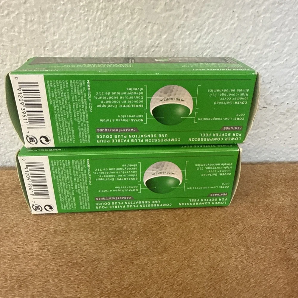 6-Pack Nike Precision Power Distance PD Soft Golf Balls - NEW - ‎ 3 Balls each